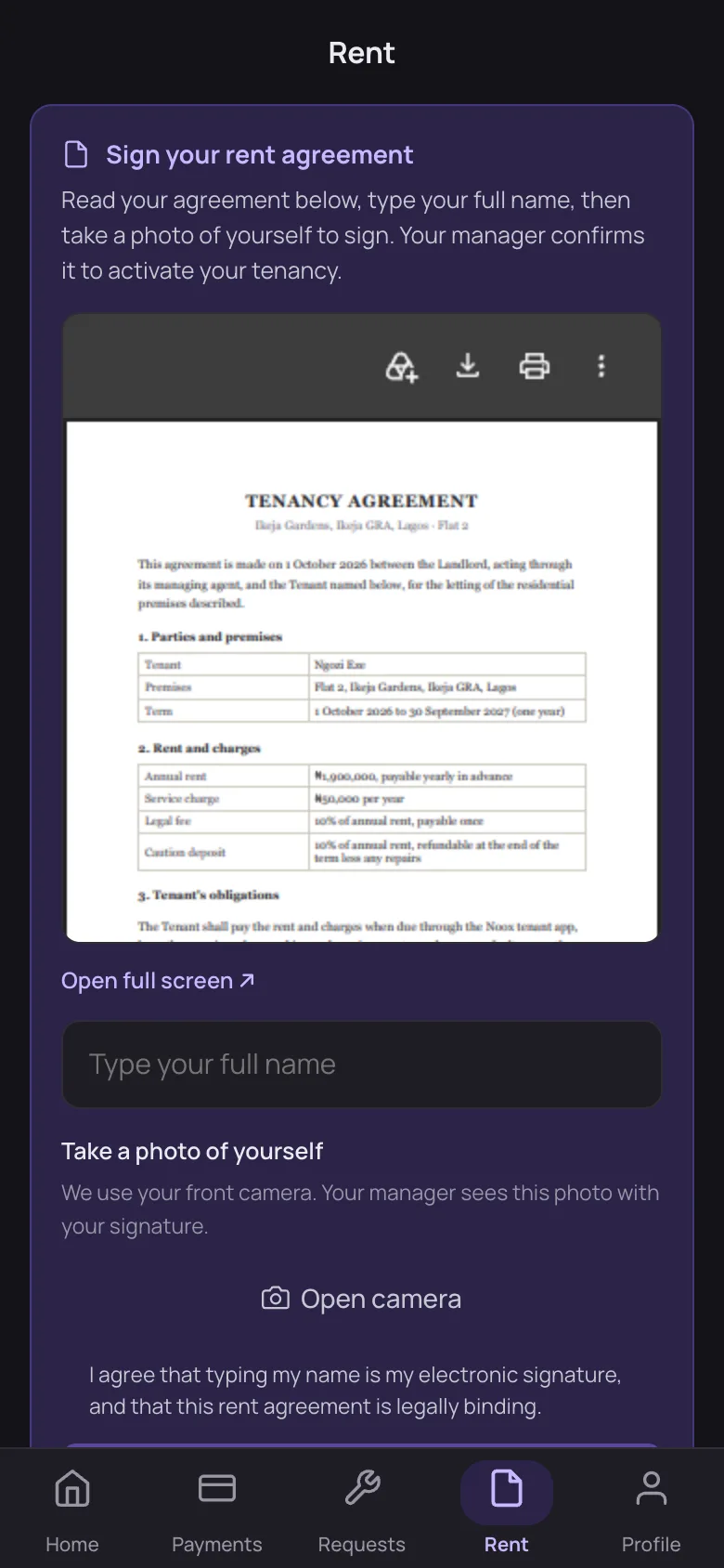 Sign from your phone