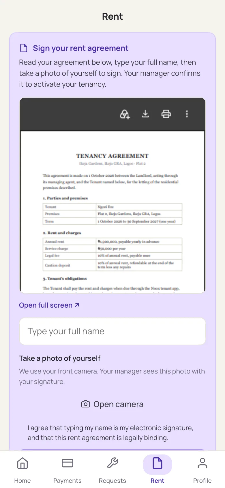 Sign from your phone